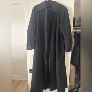 Regency Cashmere Black Long Coat